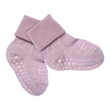 Non-Slip Grip Socks - Bamboo - Lavender