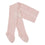 Non slip crawling tights with grip for babies and toddlers in Bamboo - Soft Pink