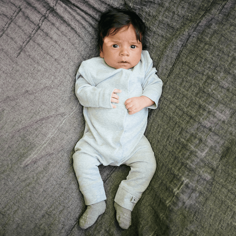 Oak Onesie Organic GOTS Cotton - Sea