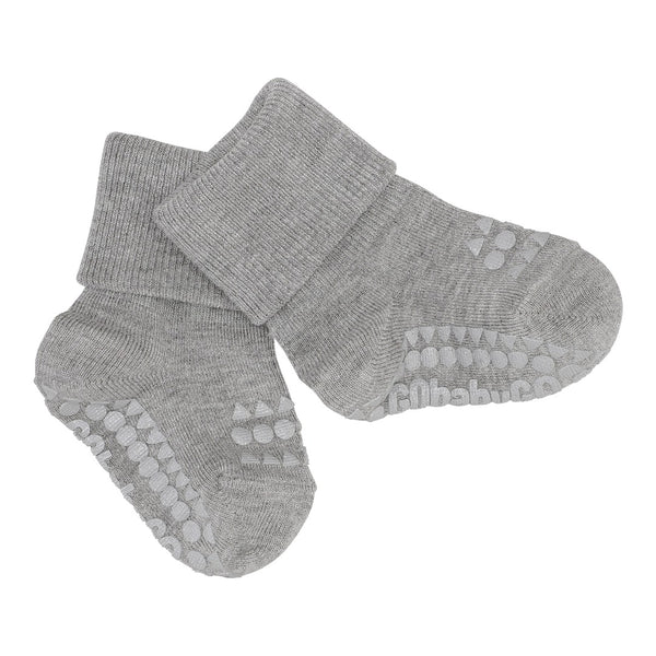 Calcetines Antideslizantes Bambú - Gris Melange